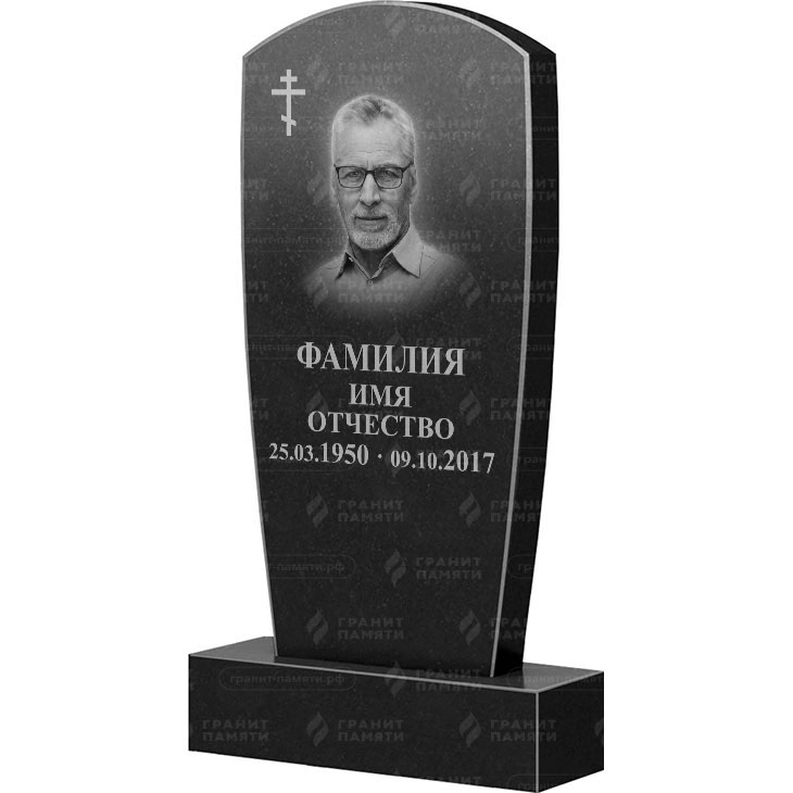 Гранитный памятник ФГ-023  150x70x10 - 1