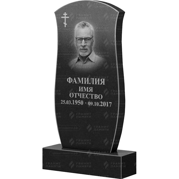 Гранитный памятник ФГ-024  120x60x8 - 1
