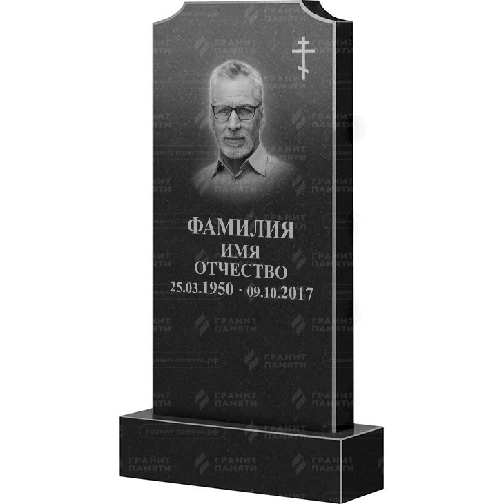 Гранитный памятник ФГ-005  130x60x8 - 1
