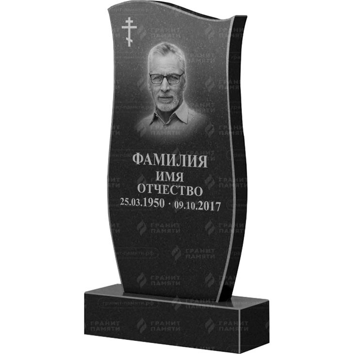 Гранитный памятник ФГ-034  110x50x7 - 1