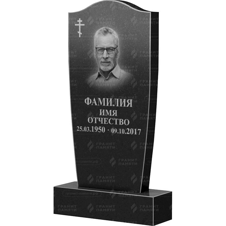 Гранитный памятник ФГ-014  160x70x10 - 1