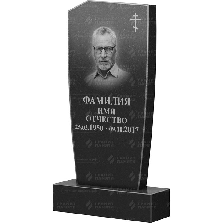 Гранитный памятник ФГ-006  160x70x10 - 1